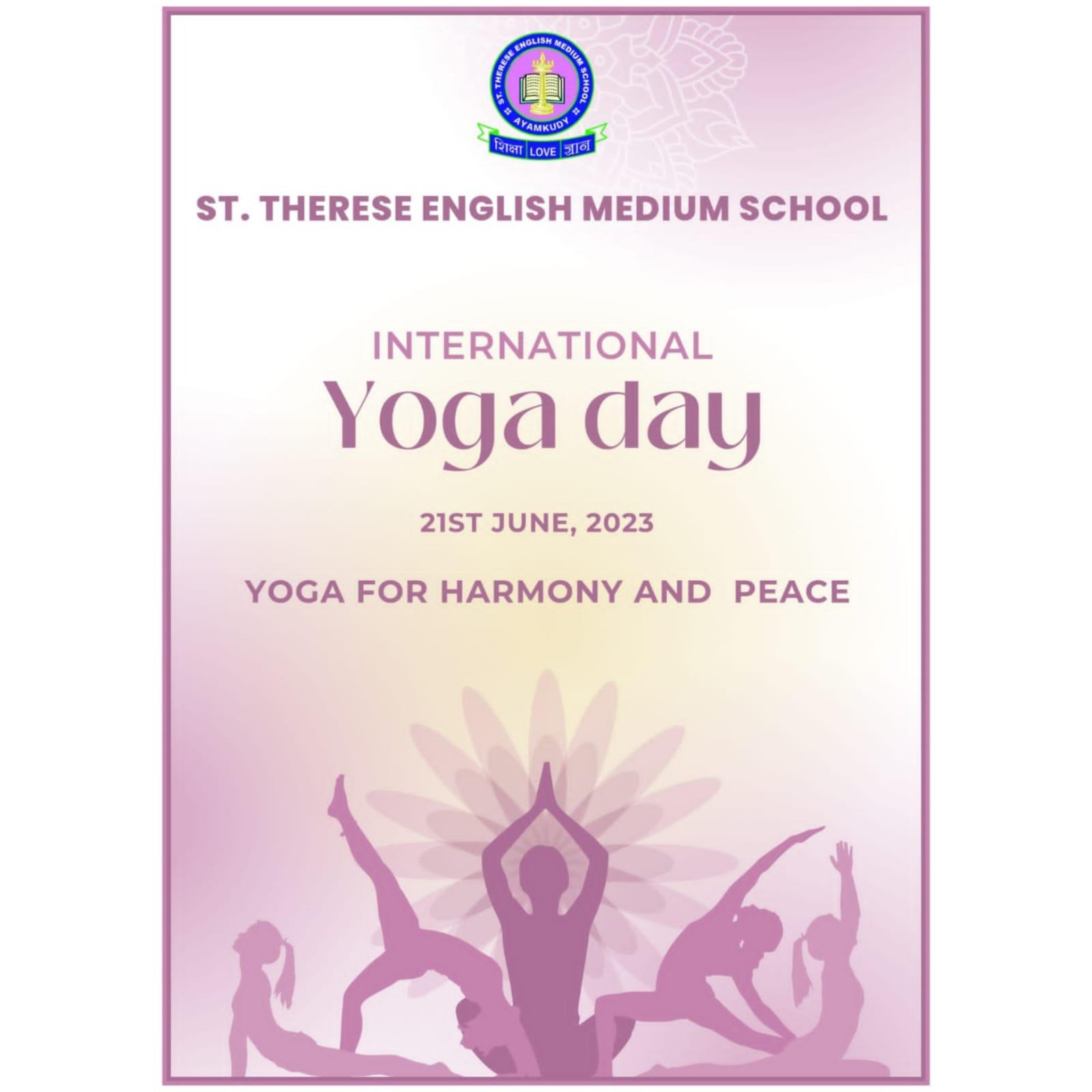 INTERNATIONAL YOGA DAY